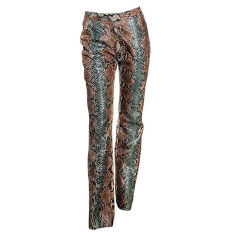 gucci python pants